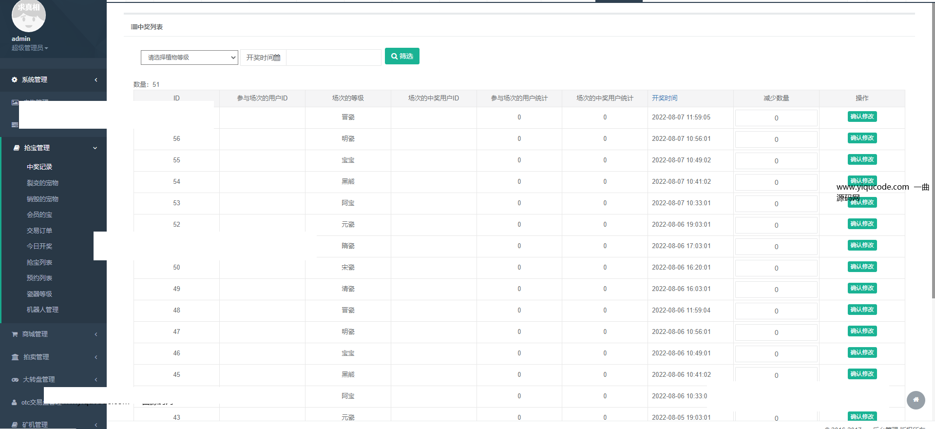 【区块链挖矿源码】价值6万 支持商城 挖矿 otc 拍卖 抢宝 分销 带机器人 等等功能插图3